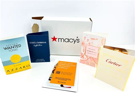 free samples from macy's